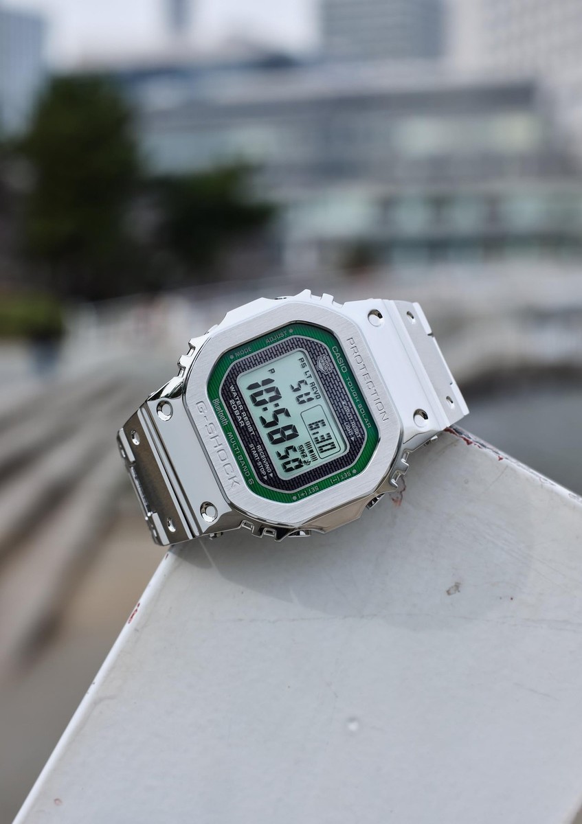 Unused CASIO G-SHOCK GMW-B5000D-3JF Green Bluetooth Men's Watch in