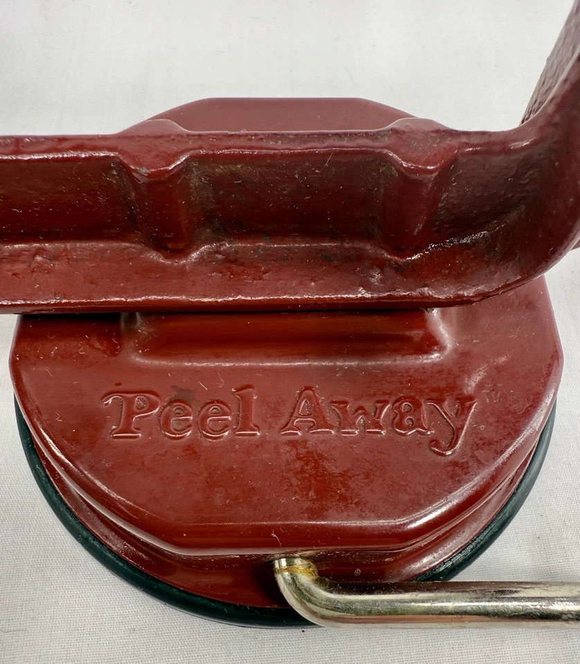 Vintage Apple Peeler Back to Basics A505 Cast Iron Suction Base Wood Handle - Image 4 of 4