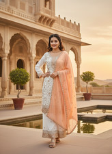 Salwar Kameez Pakistaner Indisch Partykleidung Bollywood Anzug Sharara Hochzeit