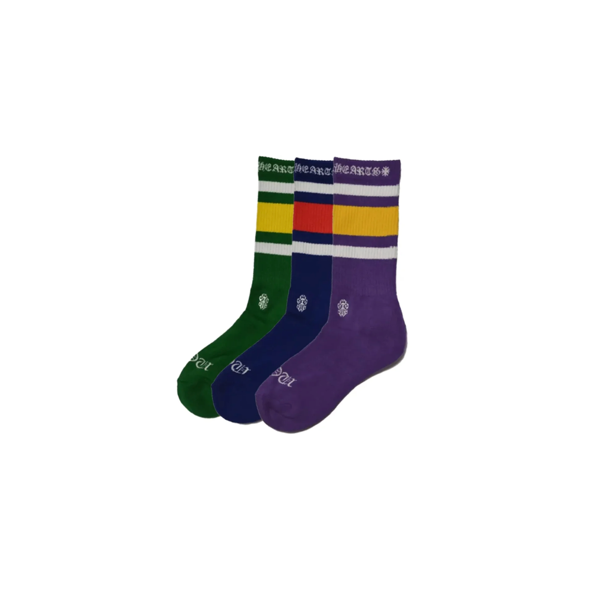 Chrome Hearts Sport Socks 3-Pack | eBay
