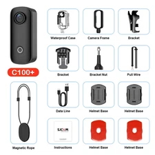 SJCAM  C100Plus Mini Thumb Camera | 12MP 2.4G WiFi 30M Waterproof Case