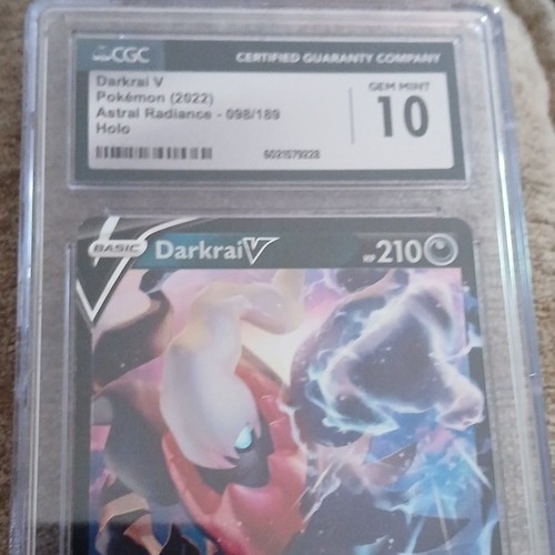 Darkrai V 098/189 Astral Radiance SWSH10 Holo English CGC 10 (2022)