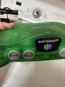 Jungle Green Nintendo 64 Bundle Tested And Working