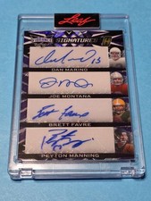 2023 Leaf Vibrance MANNING, MARINO, MONTANA, ELWAY...8-Way Auto Autograph 1/1 🔥