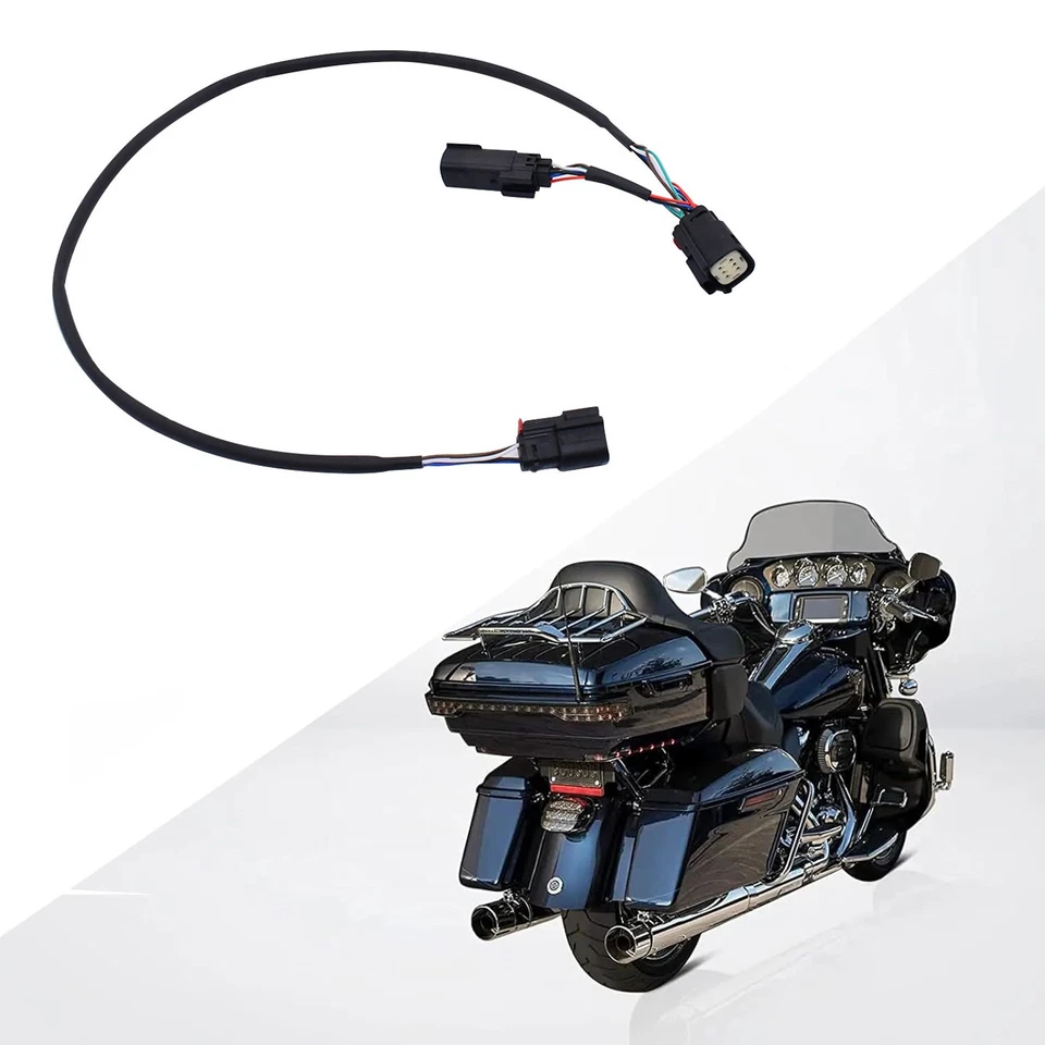 Kit de arnés de cableado de desconexión rápida Tour-Pak para Harley-Davidson Street Glide Foto 3 de 4