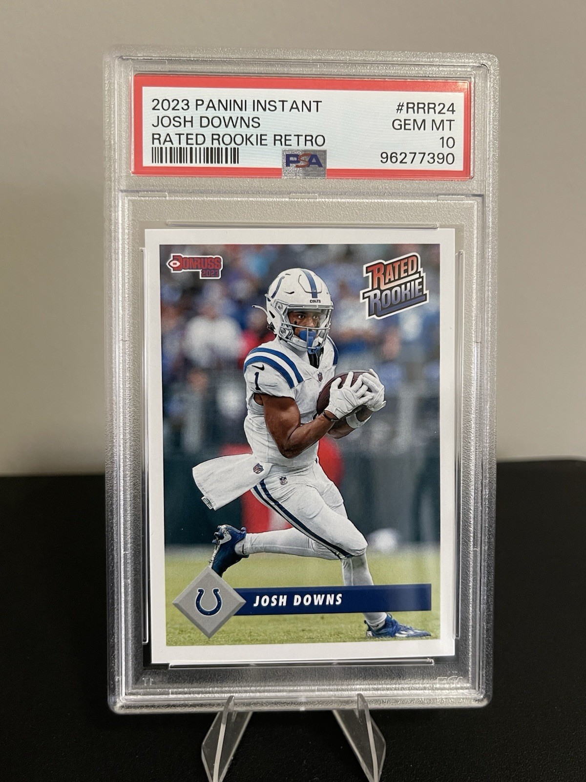 Josh Downs Panini Instant Rated Rookie Retro #RRR24 Base