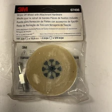 3M 07498 Stripe Off Wheel Eraser Wheel With Arbor 7498