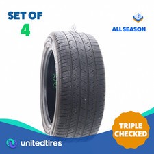 Set Of 4 Used 29545r20 Hankook Dynapro Hp2 Plus Nc0 114v - 5.532 Set Of 4 Used 29545r20 Hankook Dynapro Hp2 Plus Nc0 114v - 5.532