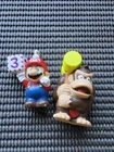 Vintage Nintendo Mario Party NO KEYCHAIN Figures LOT 2  NES Rare Promo Mario DK