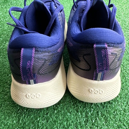 Asics Gel Nimbus Lite 3 Women’s SZ 9.5 Dive Blue/orchid Running Shoe 1012A88 - Picture 13 of 17
