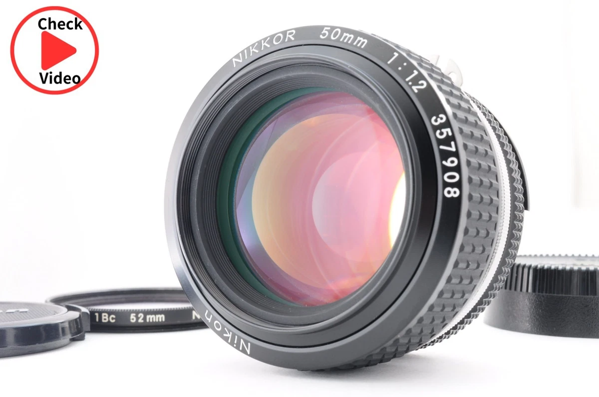 Nikon AI-S 50mm Focal f/1.2 Camera Lenses for sale - eBay