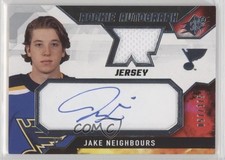 2021-22 SPx Rookie Auto Jersey 57/375 Jake Neighbours #JN Auto 0il7