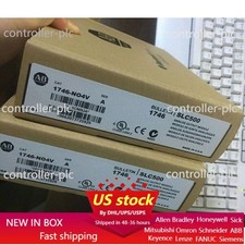 New Sealed Allen-Bradley 1746-NO4V SLC 500 PLC Analog Output Module US Free Tax