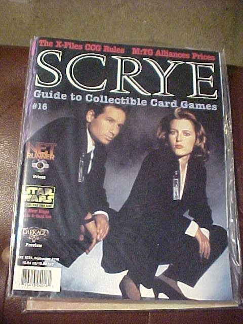Scrye Magazine # 16 The X-Files Magazine Only no other items