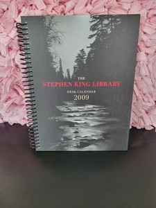 Stephen King Library Desk Calendar 2009 Never Used