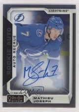 2018-19 O-Pee-Chee Platinum Rookie Autos 2019-20 Update Mathieu Joseph Auto h8y