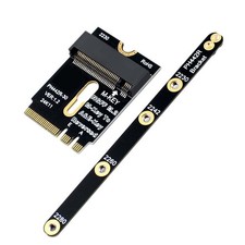2230 A EKey Male to NVME MKey Female Extension PCIE 4.0 Adapter Bracket