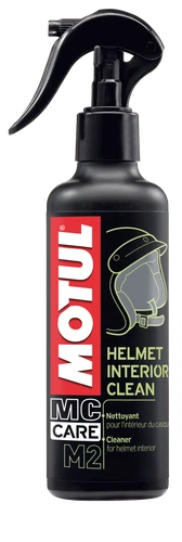 Spray limpiador y desinfectante interiores cascos M2 HELMET INTERIOR CLEAN 0,25