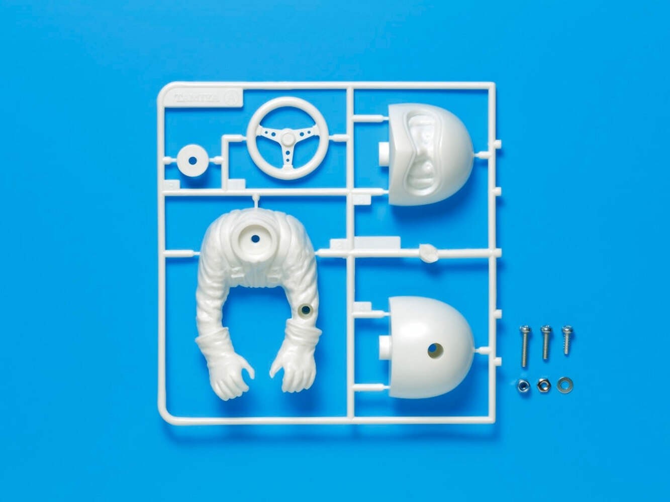 Tamiya 54531 WR-02 Driver Figure (Torso), (WR02/WR-02C), NIP