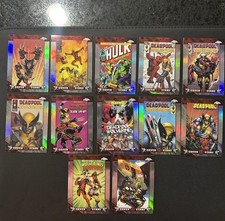 2025 Topps Chrome Deadpool Cover Stars 12 Card Lot
