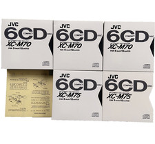 JVC XC-M70 XC-M75 Compact Disc Magazine CD Holder 5  Lot 5 Stereo Player Japan