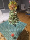 Vintage 50’s/60’s MCM Plastic Christmas Tree Wind Chime — photo 2