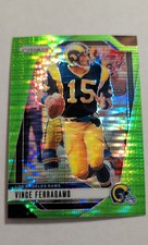 2024 Panini Prizm - Vince Ferragamo #174 Neon Green Pulsar Prizm 🔥🔥MINT