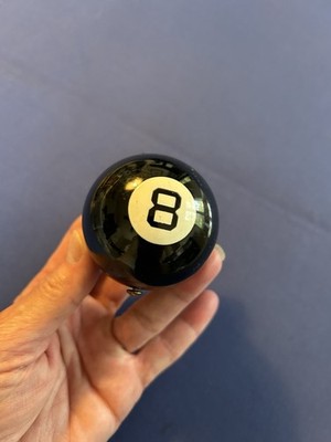 Vintage circa 40's 50's Wadsworth novelty billiard cue ball powder compact RARE