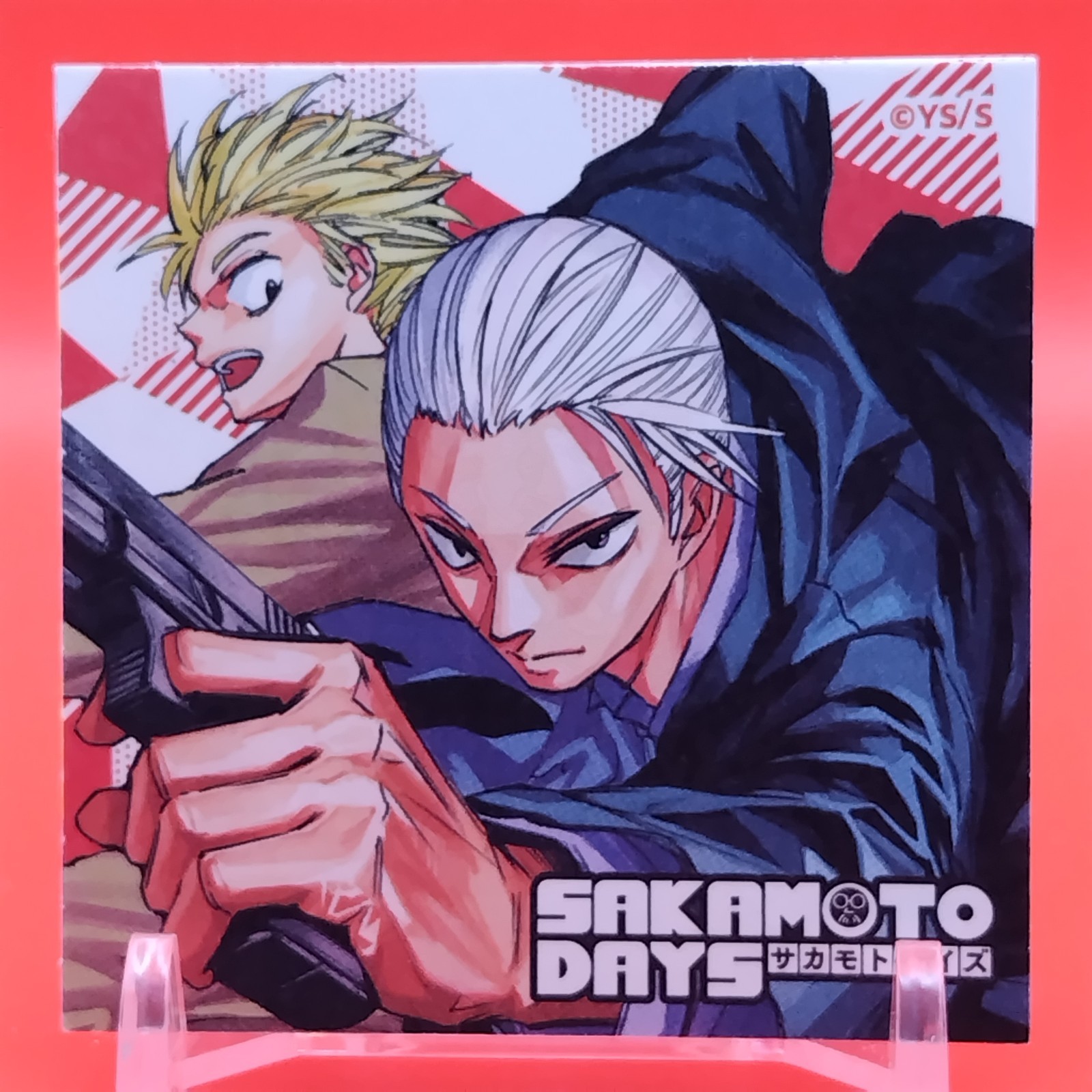 Sakamoto Days/Natsucomi 2025 Pegatinas Gemelas Promo Japonés No a la Venta Manga