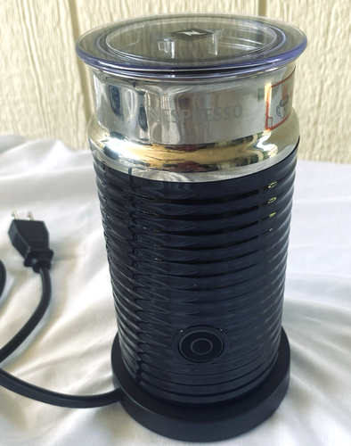 Nespresso 3694-US-BK Aeroccino3 Montalatte, Taglia Unica, Nero.