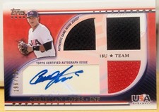 2010 Topps - Christian Lopes #USAAR-CL Team USA Auto/Merch