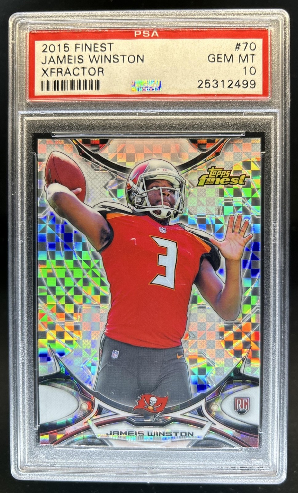Jameis Winston Finest #70 X-Fractor