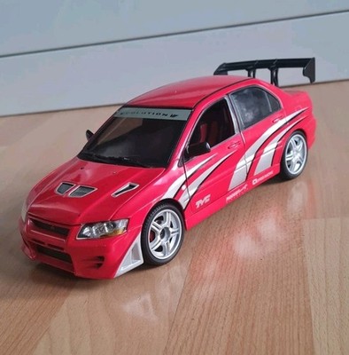Fast & Furious 1:18 Red EVO MitsubishiEvolution 7 ''Ultra Rare'' Joy Ride...