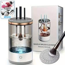 Automatic Brush Cleaner Electric Makeup Brush Cleaning Machine Fast Clean Dryer