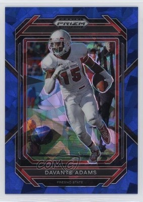 2023 Panini Prizm Draft Picks Blue Ice Prizm 74/99 Davante Adams #24 1i1l