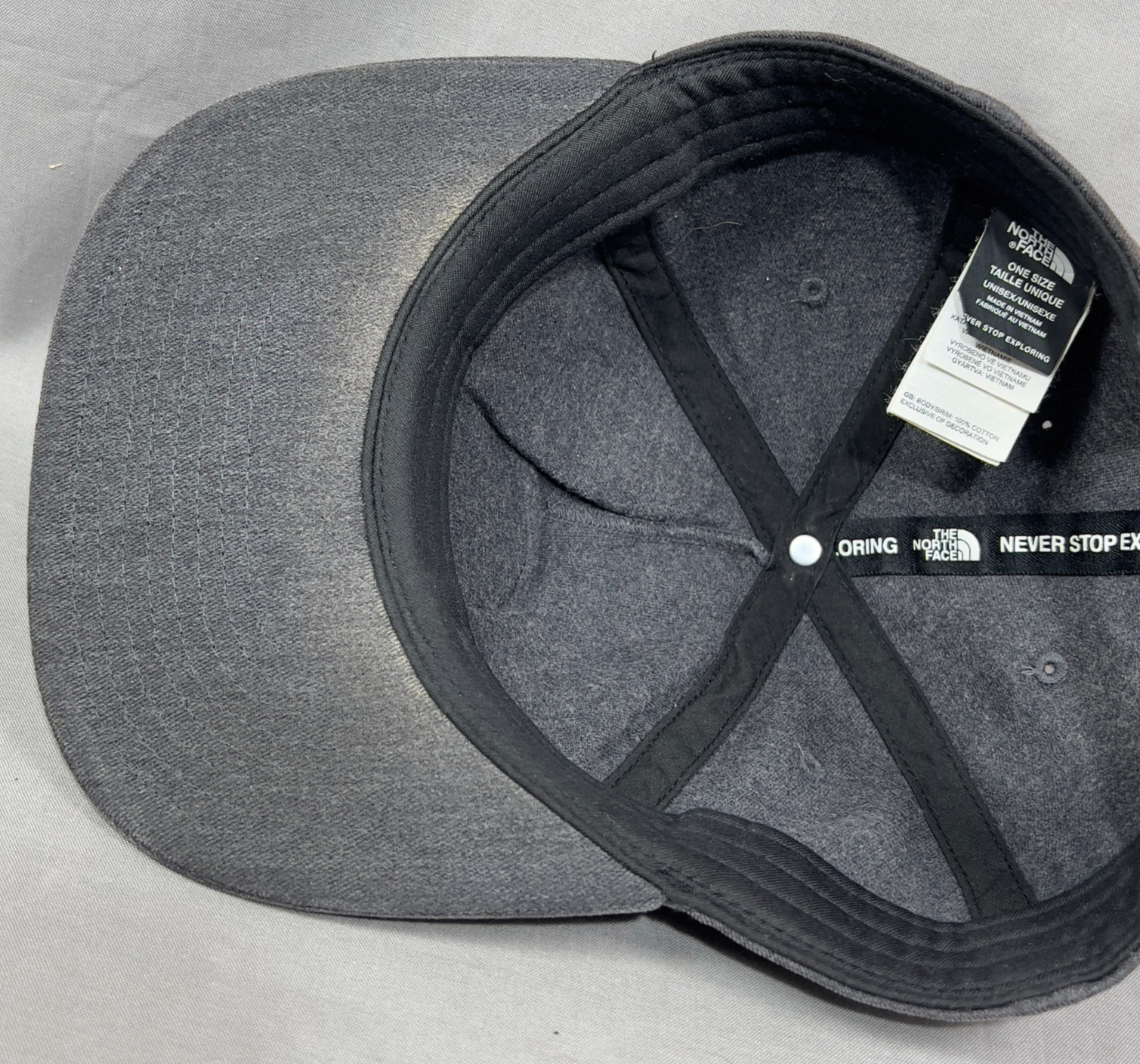 Wasatch Mountain Range Snapback Cap Hat Gray Utah… - image 13