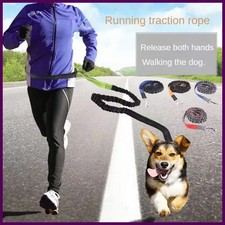Hand Free Dog Leash for Pet Walking Running Jogging Adjustable Dog leash