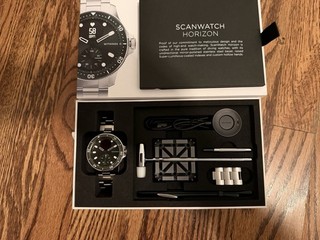 NEW in Box Withings Scanwatch HORIZON GREEN Model FDA Approved tracks A Fib