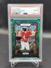2024 Panini Prizm Roman Anthony (RC) GREEN SCOPE 49/75    #49    PSA NM-MT 8
