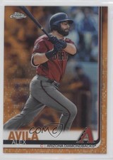 2019 Topps Chrome Orange Refractor 7/25 Alex Avila #34 3e3