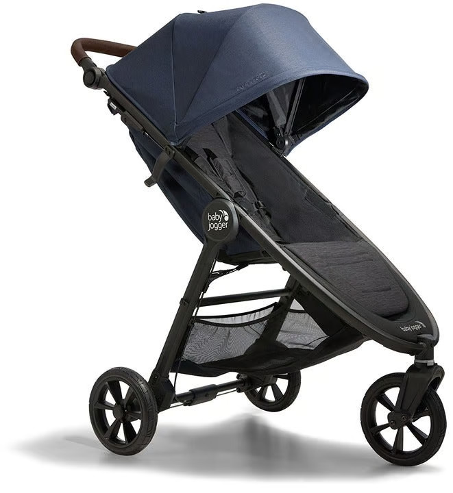 Baby Jogger City Mini GT2 Stroller RARE COLOR Storm Blue BRA