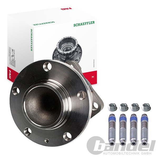 Schaeffler Fag RADLAGER-SATZ Hinten Passend FüR CitroËN Jumpy Fiat Scudo Peugeot-image