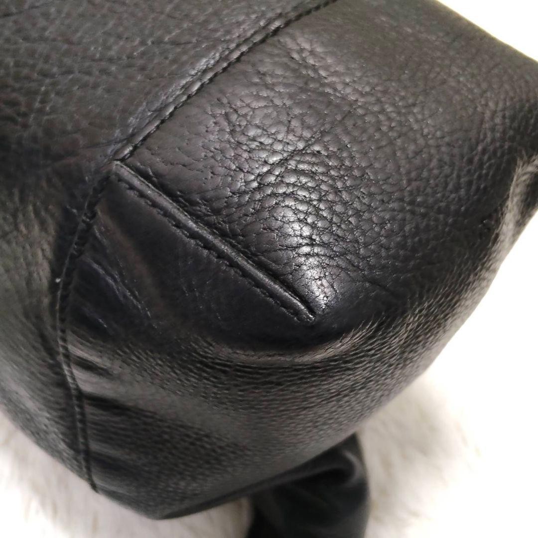 GUCCI 101292 001013 One Shoulder Bag Leather Black Chic Vintage Logo From Japan thumbnail 23