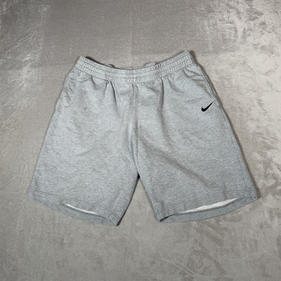 #ad Nike Shorts Mens Small Black Club Fleece French Terry Swoosh Sweat Short Casual $18.88