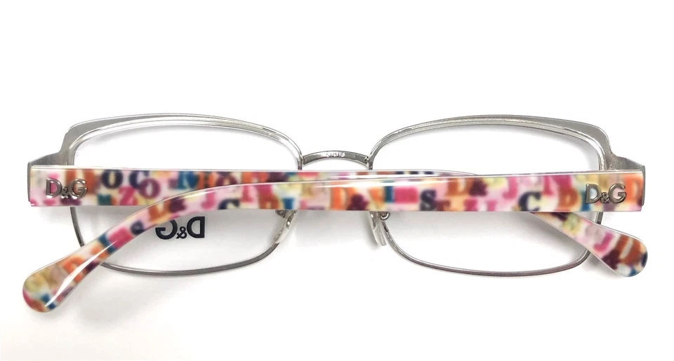 Dolce Gabbana D&G 5102 1104 Monturas Anteojos Gafas Blanco 51-16-135 con Estuche Foto 4 de 4