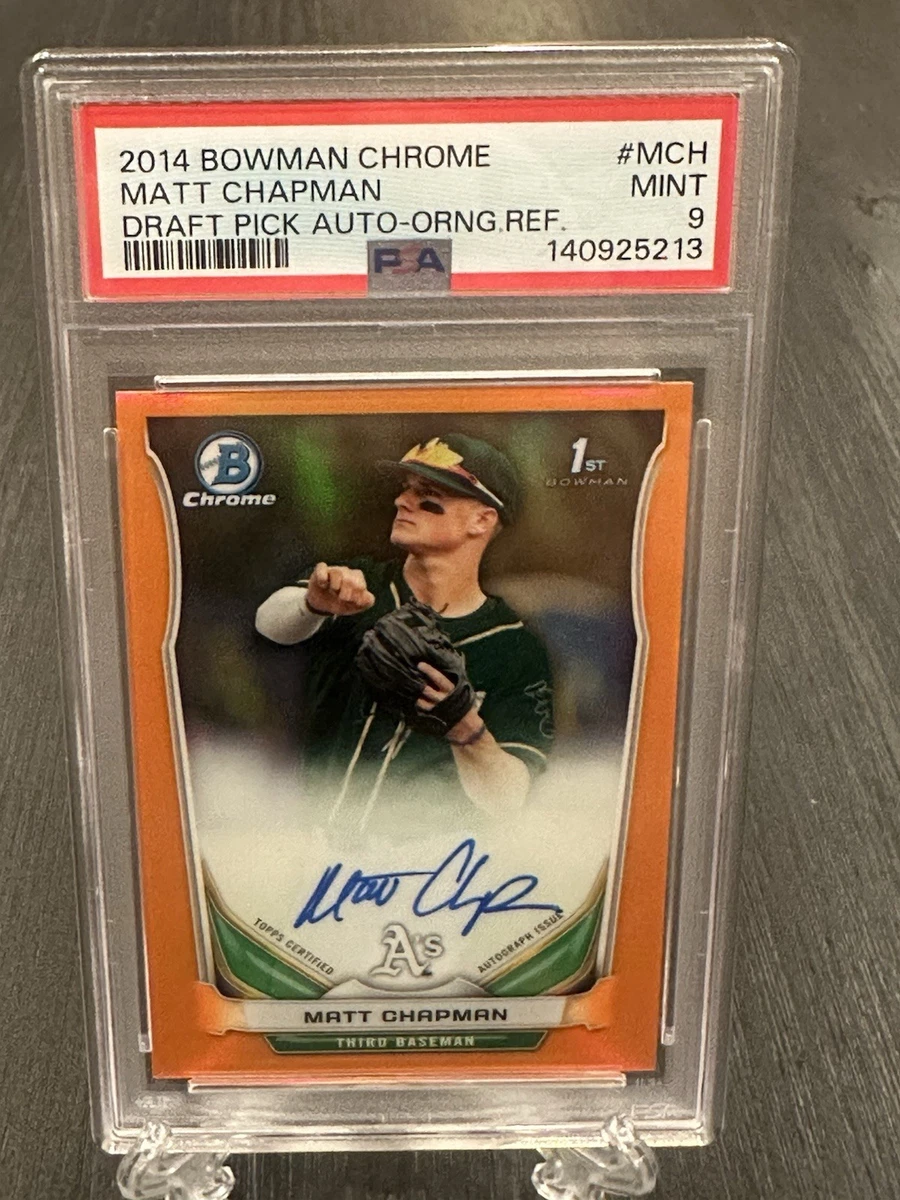 Bowman Matt Chapman Baseball Sports Trading Cards & Accessories