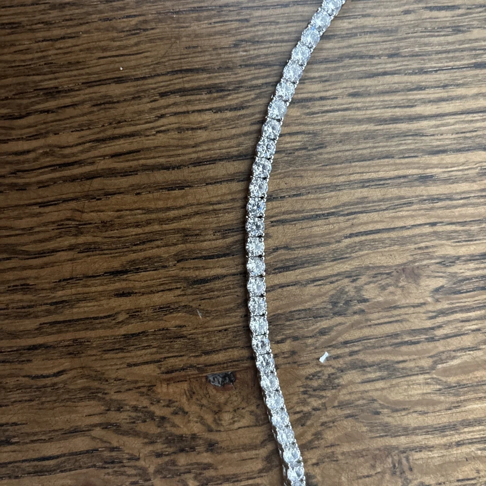 Diamond Tennis Necklace - Image 3 of 3