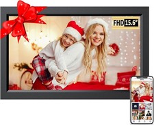 Elegant 15.6 WiFi Digital Photo Frame with Touchscreen generous 32GB storage
