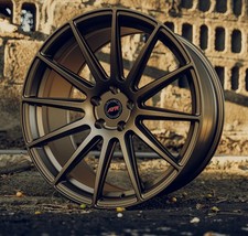 Llantas de aleación de 18" bronce Ayr 02 para VW Fox Golf Mk4 Polo T-Cross Taigo 5x100