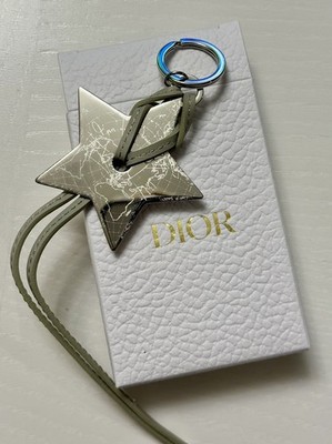 Christian Dior Charm Around the World motif Key chain strap Star